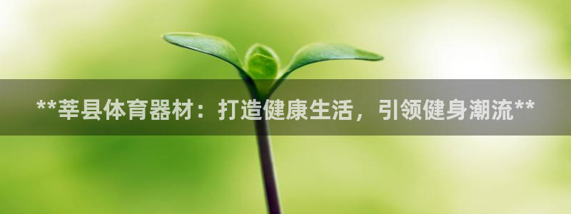 耀世娱乐平台官网登录不了怎么办：**莘县体育器材：打
