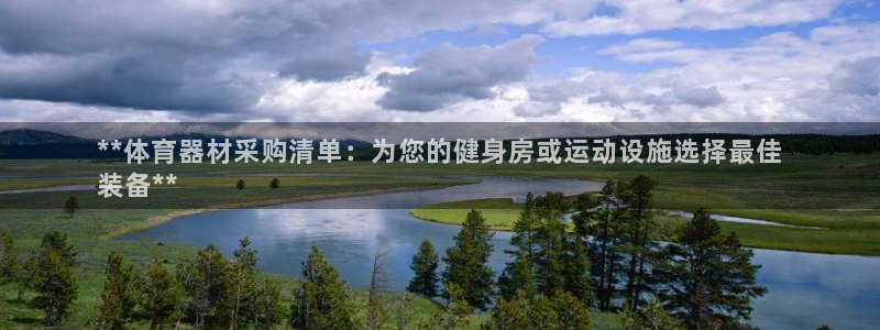 耀世是什么游戏：**体育器材采购清单：为您的健身房或